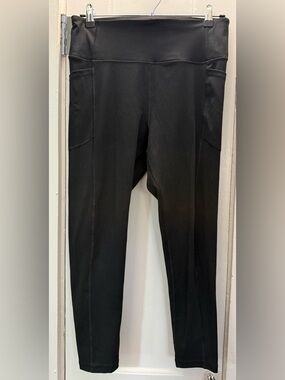 3 Victoria's Secret Black Leggings with Side Pockets